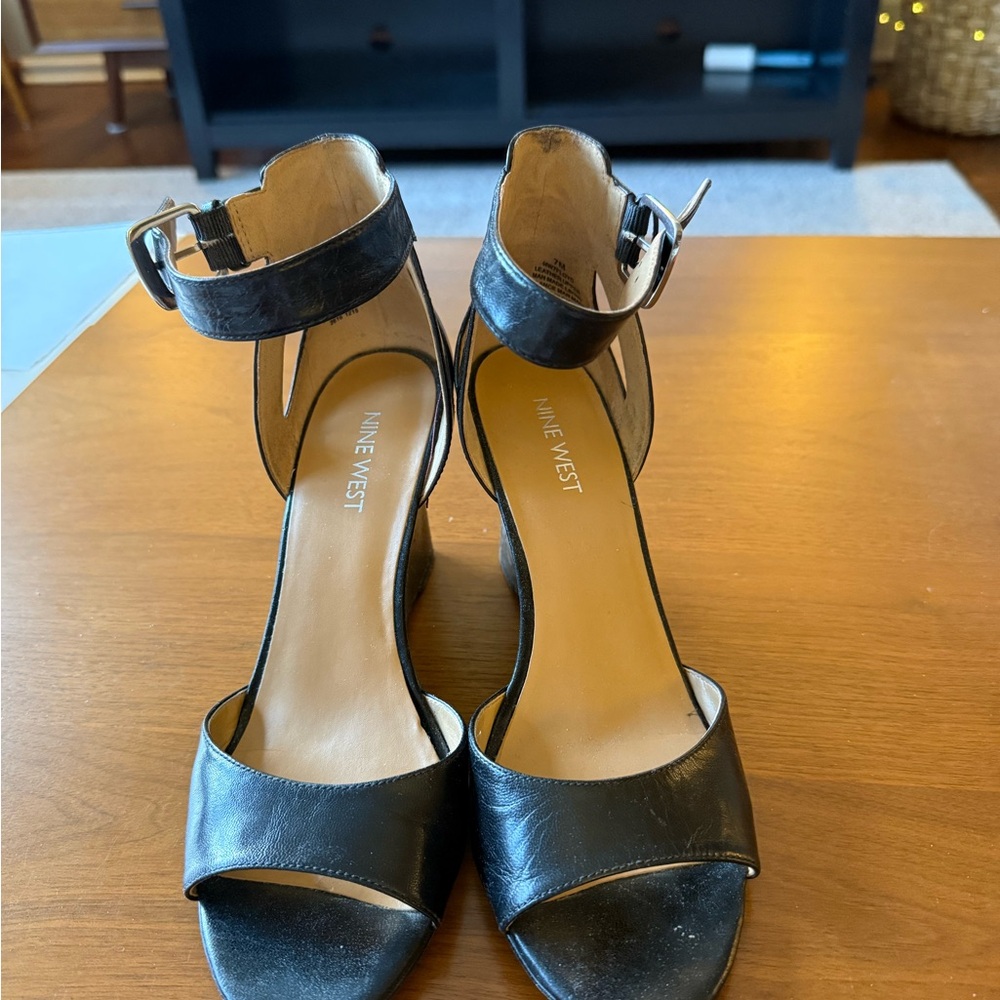 Nine West Black Women's Sandals